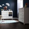 11201 Pure White Changing Table and Chest - Little Smileys-1