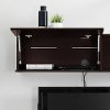 11243 Chocolate Wall Mounted TV Stand and Storage Unit (48 Inch) - City Life-2