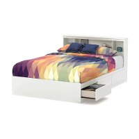 11251 Full Mates Bed With Bookcase Headboard (54 Inch) - Reevo -2