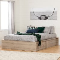 10771 Ottoman Queen storage bed (60 Inch) - Fusion