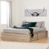 10771 Ottoman Queen storage bed (60 Inch) - Fusion