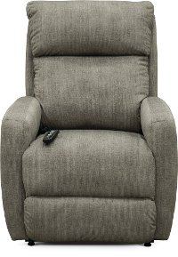 Gray Power Recliner - Primo