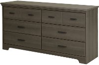 11270 Gray Maple Double Dresser & Nightstand - Versa-2
