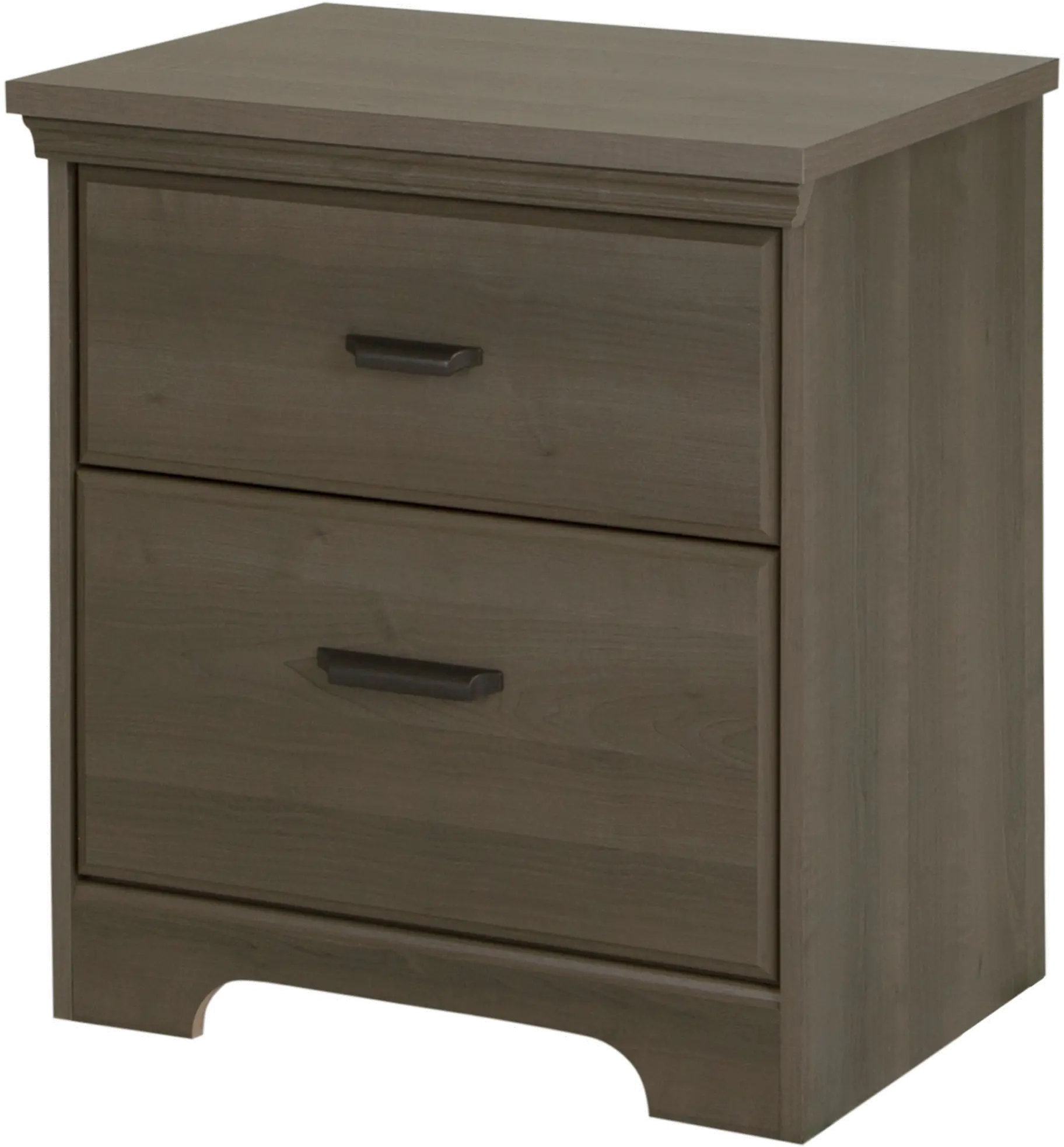 11270 Versa Gray Maple Double Dresser & Nightstand-3