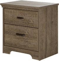 11272 Weathered Oak Double Dresser & Nightstand - Versa-2