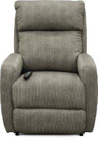 Gray Reclining Power Lift Chair - Primo