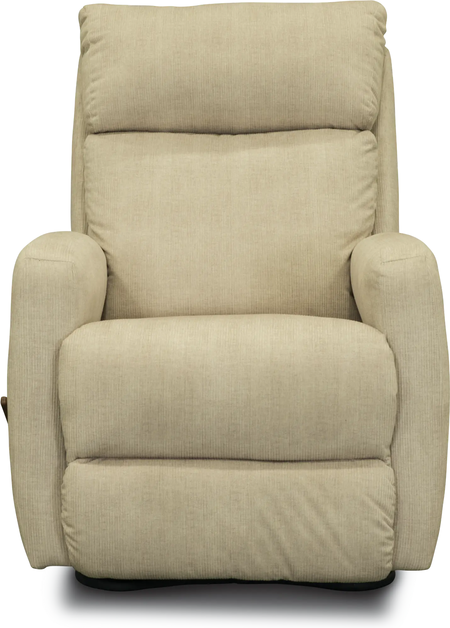 Contemporary Tan Manual Rocker Recliner - Primo-1