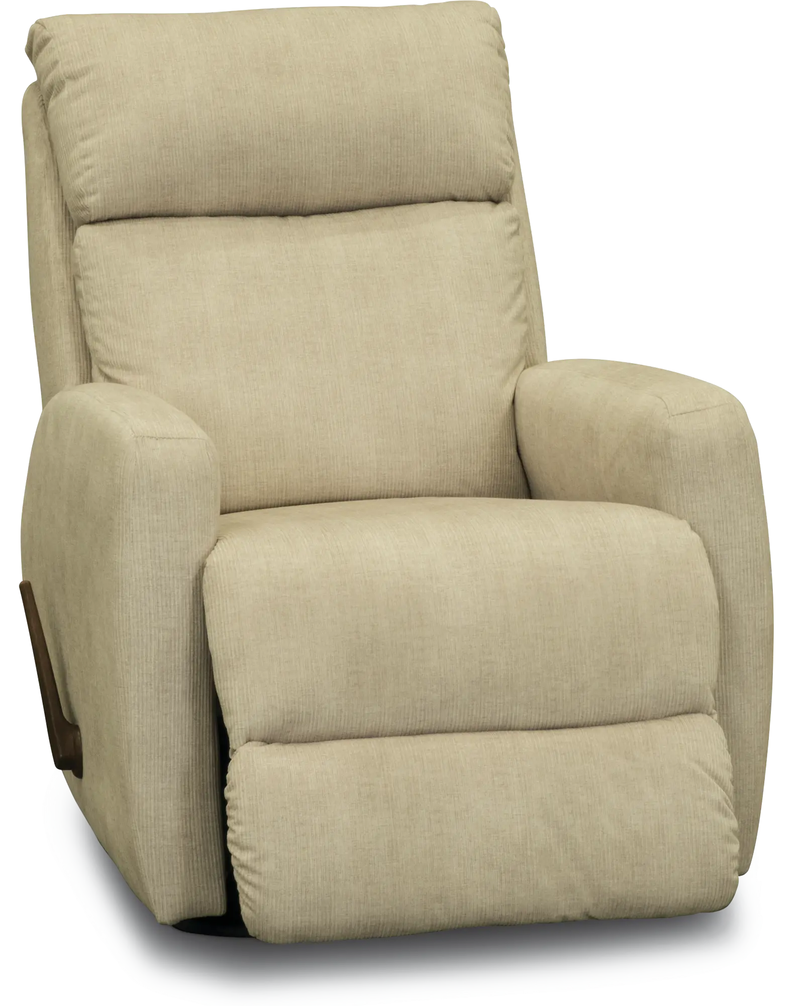 Contemporary Tan Manual Rocker Recliner - Primo-2