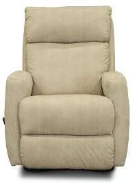 Tan Swivel Rocker Recliner - Primo