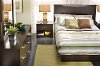 11276 Chocolate Queen Platform Bed with Headboard - Step One-2