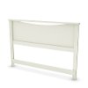 11277 Pure White Queen Platform Bed with Headboard - Step One-4