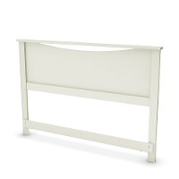 11277 Pure White Queen Platform Bed with Headboard - Step One-4