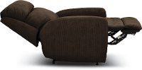 Contemporary Chocolate Brown Power Rocker Recliner - Primo-3