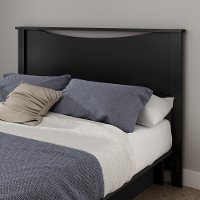 10223 Black Full/Queen Headboard - Gramercy