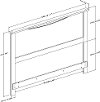 10225 White Full/Queen Headboard - Gramercy-3
