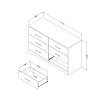 10447 Pure Black 6-Drawer Double Dresser - Gramercy-3