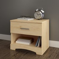 10455 Natural Maple 1-Drawer Nightstand - Gramercy