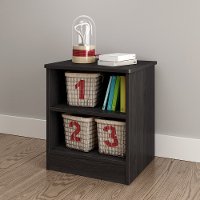 10434 Gray Oak Open Nightstand - Libra