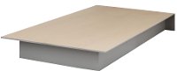 10432 Soft Gray Twin Platform Bed - Libra-2