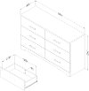 10432 Soft Gray Twin Platform Bed - Libra-3