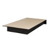 10435 Gray Oak Twin Platform Bed - Libra-2