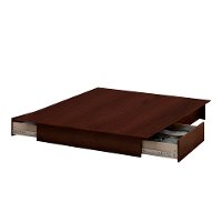 10444 Cherry Full/Queen Platform Bed - Step One-2