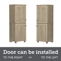 10317 Two-Door Rustic Oak Storage Cabinet - Hopedale-2