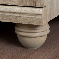 10317 Two-Door Rustic Oak Storage Cabinet - Hopedale-3