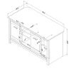 10527 Gray Corner TV Stand (40 Inch) - Exhibit -2