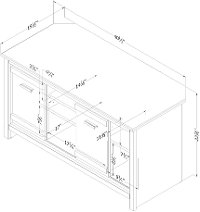 10527 Gray Corner TV Stand (40 Inch) - Exhibit-2