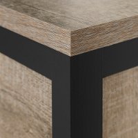 10550 Weathered Oak Desk with Drawers - Munich-2