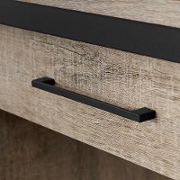 10550 Weathered Oak Desk with Drawers - Munich-3