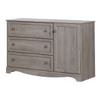 10592 Sand Oak Dresser with Door - Savannah-2