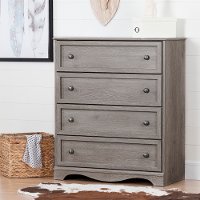 10593 Sand Oak 4-Drawer Chest - Savannah