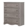 10593 Sand Oak 4-Drawer Chest - Savannah-2