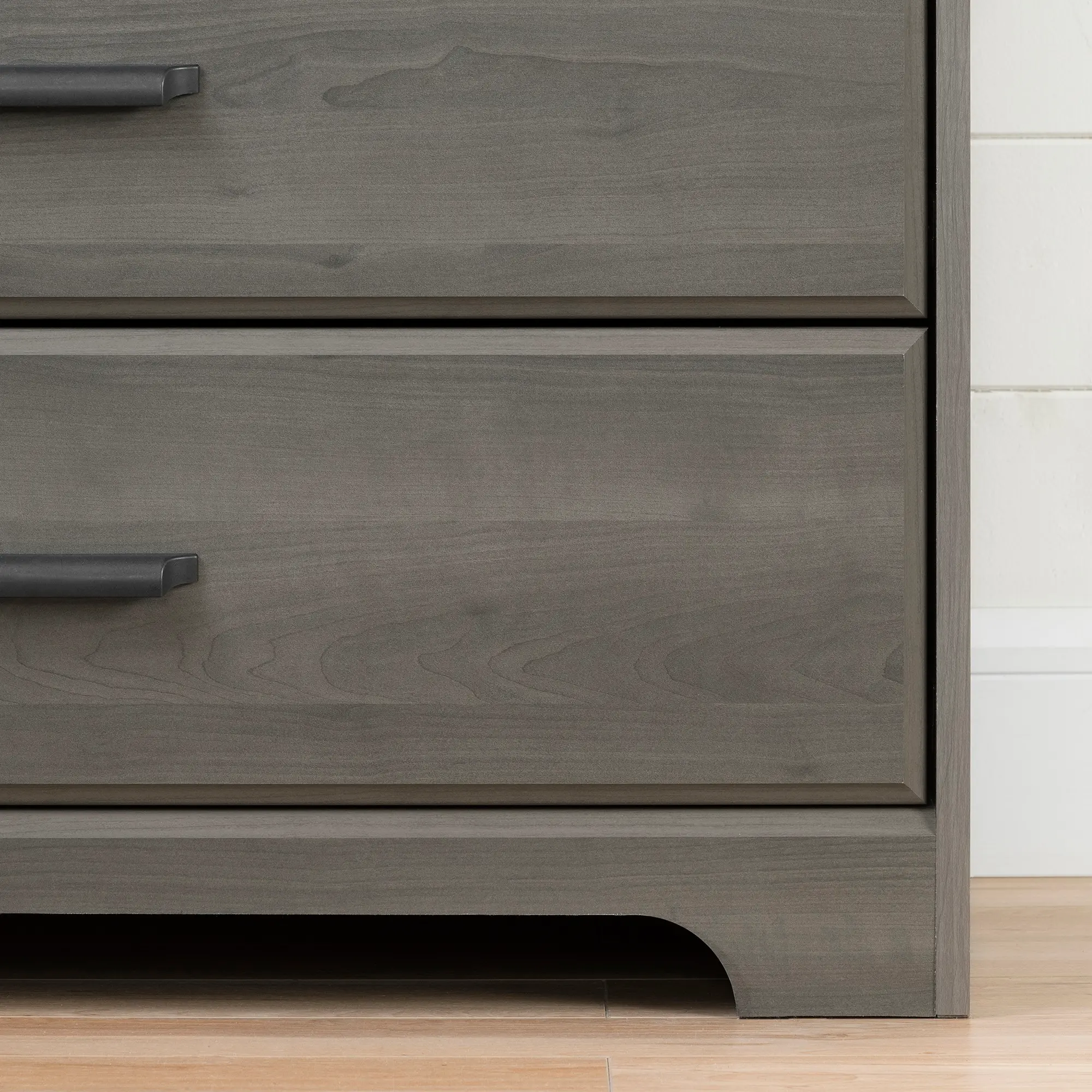 10556 Versa Gray Maple Nightstand with Charging Station-2