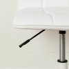 100206 Modern White Office Chair with Quilted Seat - Annexe-3