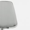 100214 Clear Smoked Gray Acrylic Office Chair with Wheels - Annexe-5