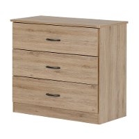 10682 Rustic Oak 3-Drawer Chest - Libra