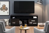 10563 Black Oak TV Stand up to 70 Inch - Adrian