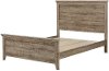 10256 Weathered Oak 60 Inch Queen Bed - Lionel
