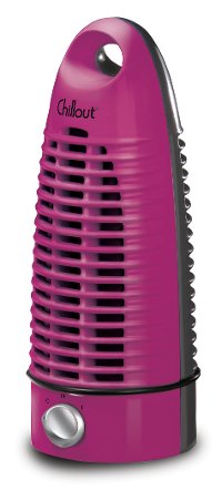 Pink Two-Speed ChillOut Mini Tower Fan