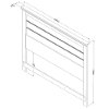 10302 Weathered Oak Full/Queen Headboard - Lionel-5