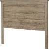 10302 Weathered Oak Queen Headboard - Lionel