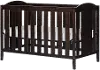 3559350 Angel Espresso 2-in-1 Crib with Toddler Rail