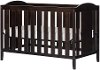 3559350 Espresso 2-in-1 Crib with Toddler Rail - Angel