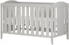 10590 Soft Gray 2-in-1 Crib with Toddler Rail - Angel