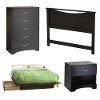 3159C4 Chocolate 4 Piece Bedroom Set (Full Size) - Step One-2