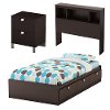 3259A3 Chocolate Twin 3 Piece Kids Bedroom Set - Spark-2