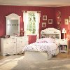 3210C4 White Wash 4 Piece Twin Bedroom Set - Summer Breeze-3